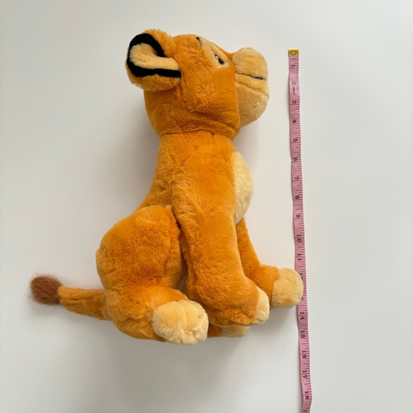 DISNEY STORE EXCLUSIVE SIMBA PLUSH LION KING CUDDLY TOY CHARACTER 15 INCHES - Picture 10 of 12